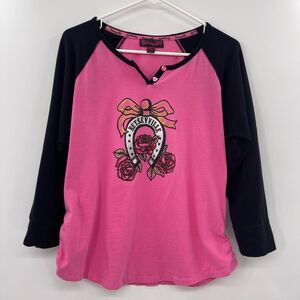 Betseyville baseball‎ TSHIRT pajama top size xl